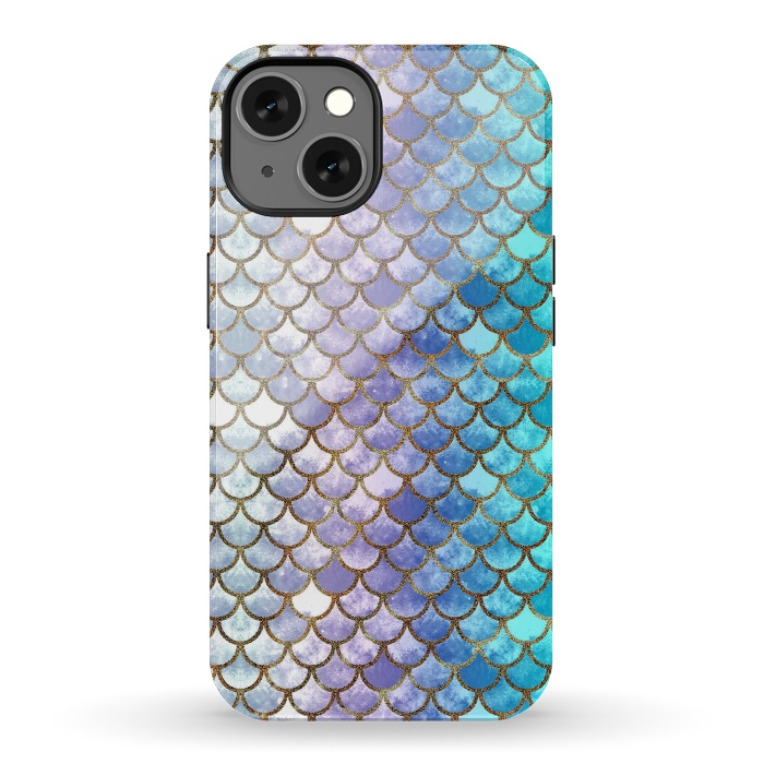 iPhone 13 StrongFit Pretty Mermaid Scales 38 by Angelika Parker
