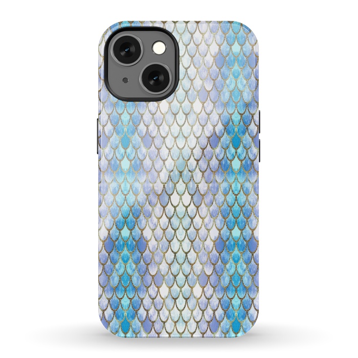 iPhone 13 StrongFit Pretty Mermaid Scales 41 by Angelika Parker