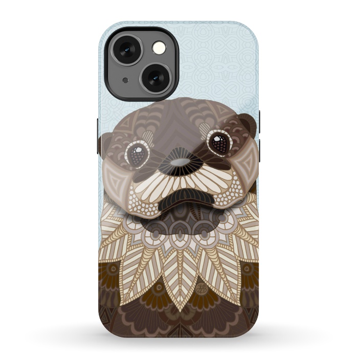 iPhone 13 StrongFit Otterly Cute by Angelika Parker