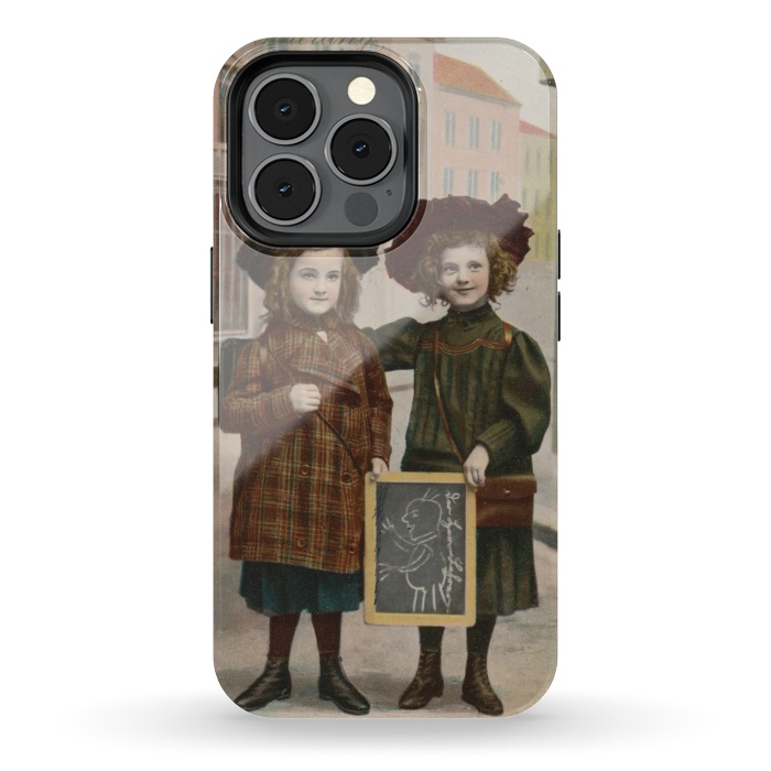 iPhone 13 pro StrongFit Vintage School Girls by Andrea Haase
