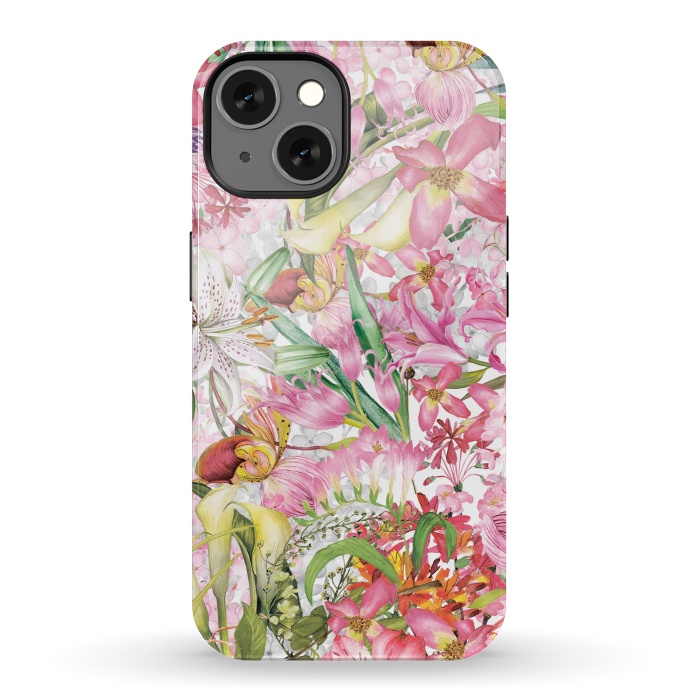 iPhone 13 StrongFit Flower Jungle by  Utart