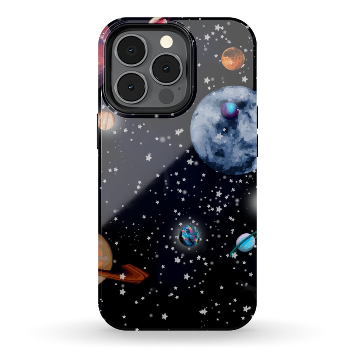 iPhone 13 pro StrongFit Planets by MUKTA LATA BARUA