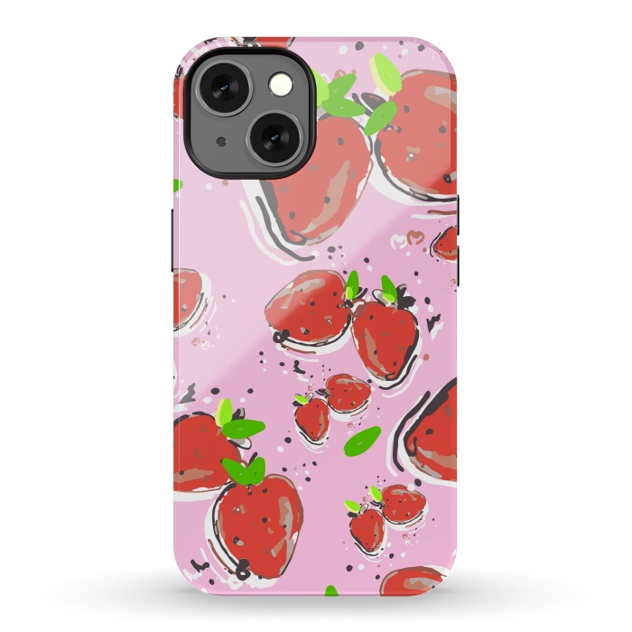 iPhone 13 StrongFit Strawberry Crush New by MUKTA LATA BARUA