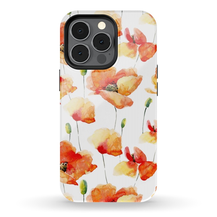 iPhone 13 pro StrongFit Poppies Forever by  Utart