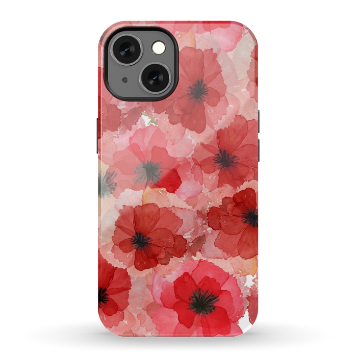 iPhone 13 StrongFit Abstract Poppy Pattern by  Utart
