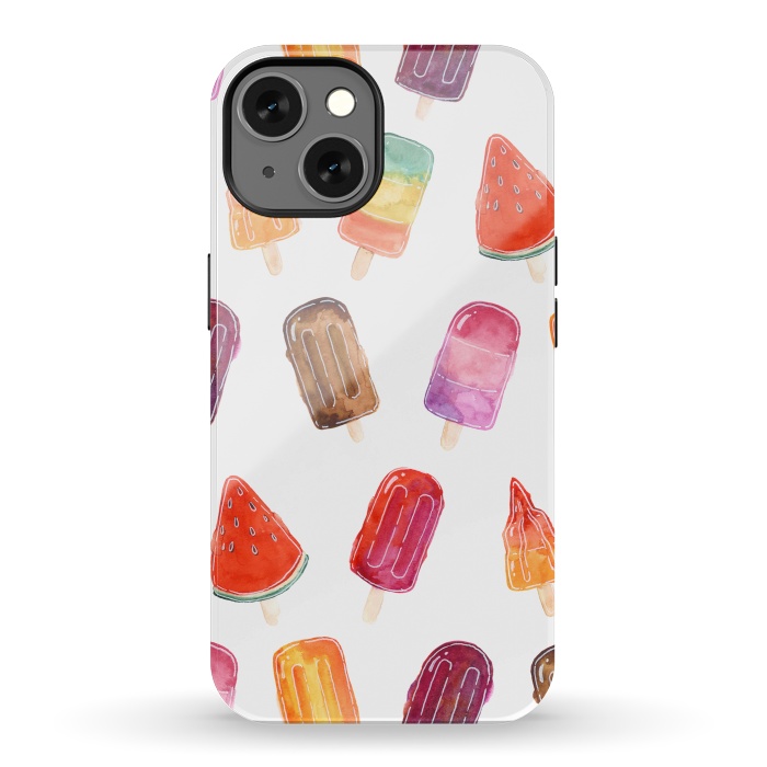 iPhone 13 StrongFit Summer Popsicle Print by Becky Starsmore
