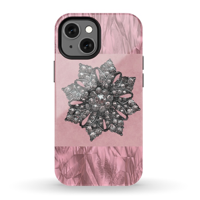 iPhone 13 mini StrongFit Embellishment On Rose Gold 2 by Andrea Haase