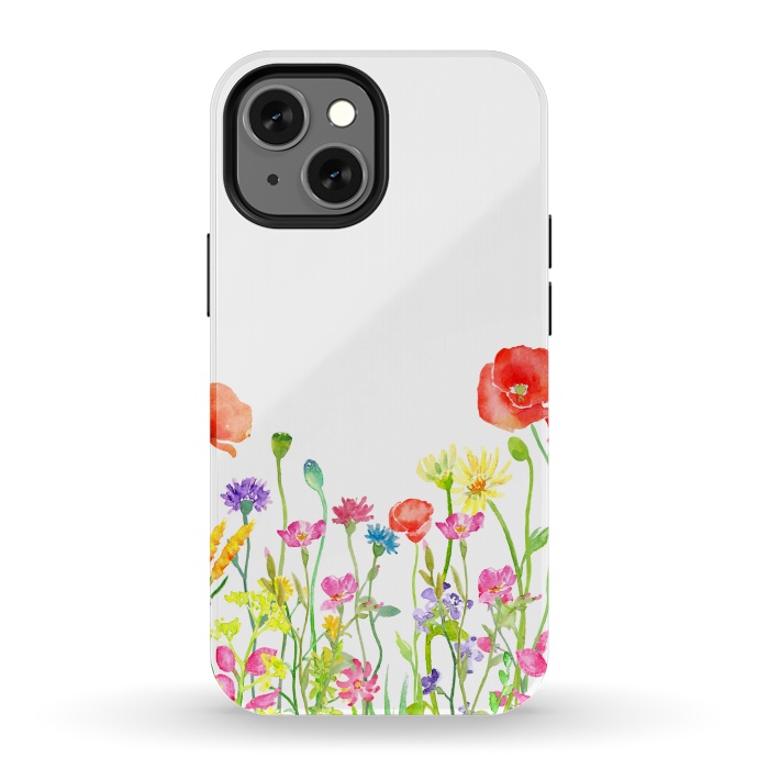 iPhone 13 mini StrongFit Summer Flower Meadow by  Utart