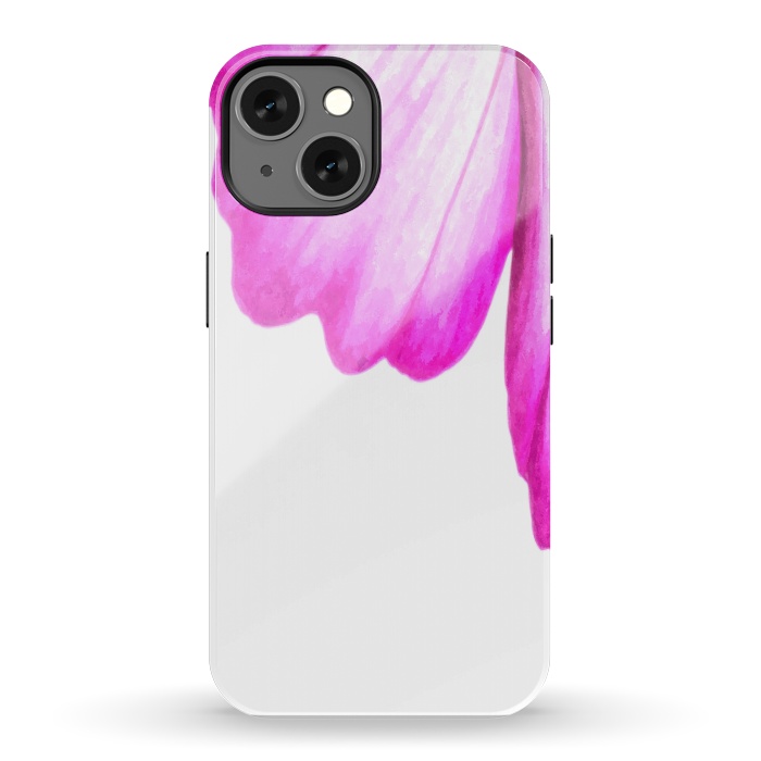 iPhone 13 StrongFit Pink Flower Abstract by Alemi