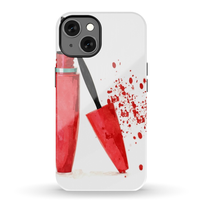 iPhone 13 StrongFit Red Mascara by Alemi