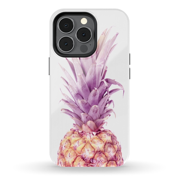 iPhone 13 pro StrongFit Violet Pineapple by Alemi