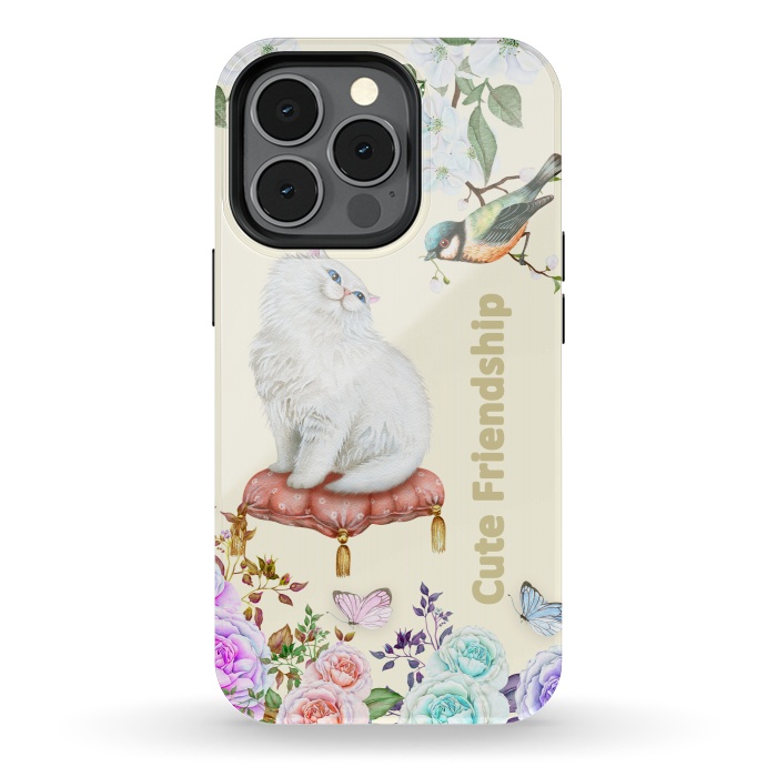 iPhone 13 pro StrongFit Cute Friendship by Creativeaxle