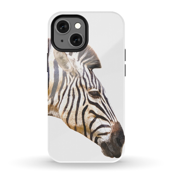 iPhone 13 mini StrongFit Zebra Profile by Alemi