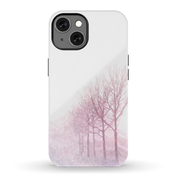iPhone 13 StrongFit Pink Trees by Alemi
