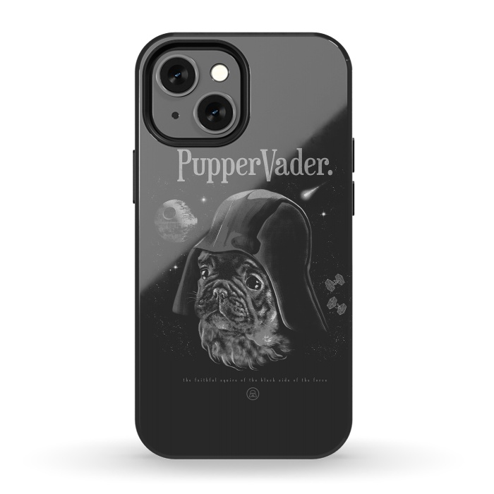 iPhone 13 mini StrongFit Pupper Vader by jackson duarte