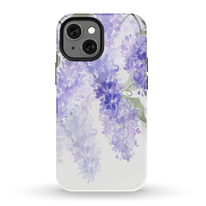 iPhone 13 mini StrongFit Wisteria in the Summer Garden by  Utart