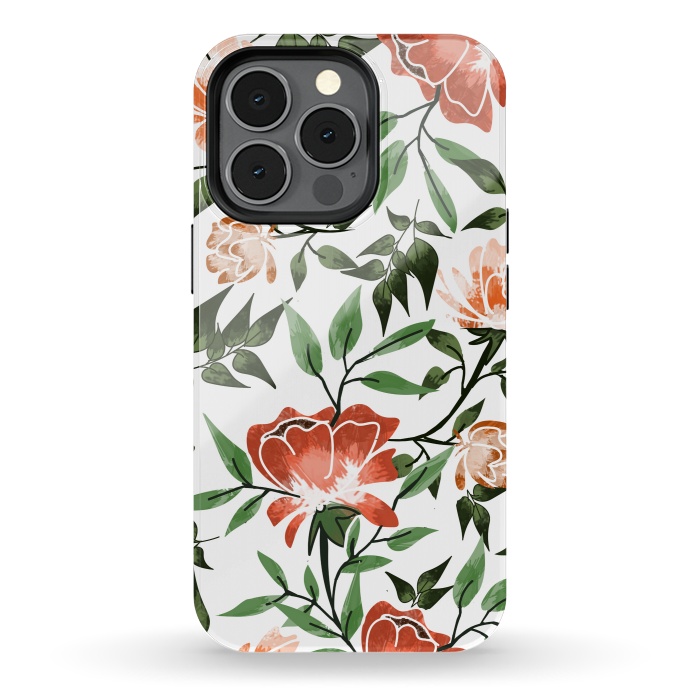 iPhone 13 pro StrongFit Floral Feels by Uma Prabhakar Gokhale