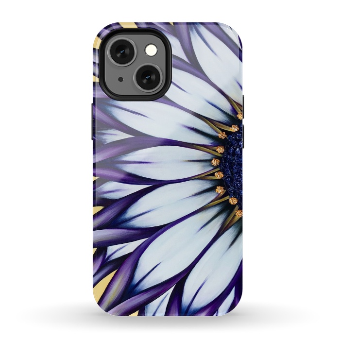 iPhone 13 mini StrongFit Wild African Daisy by Denise Cassidy Wood