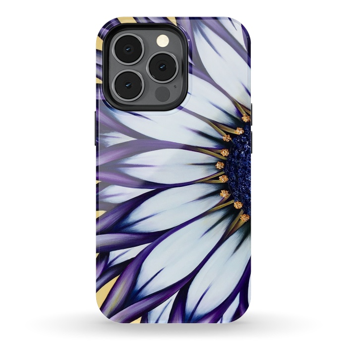 iPhone 13 pro StrongFit Wild African Daisy by Denise Cassidy Wood