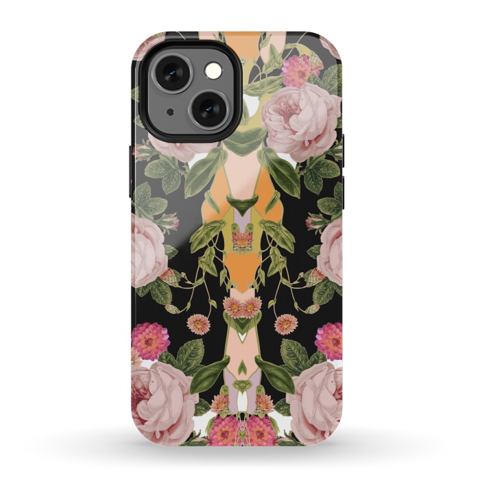 iPhone 13 mini StrongFit Floral Party by Zala Farah