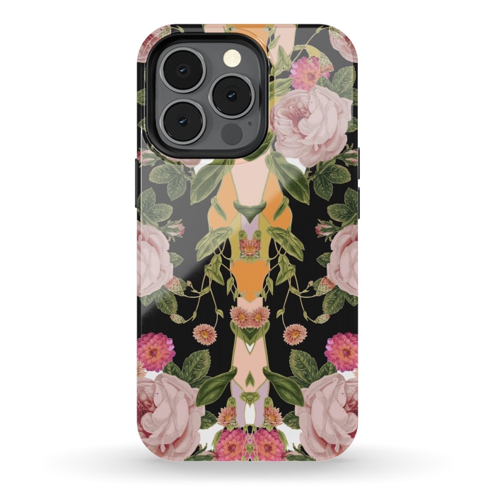 iPhone 13 pro StrongFit Floral Party by Zala Farah