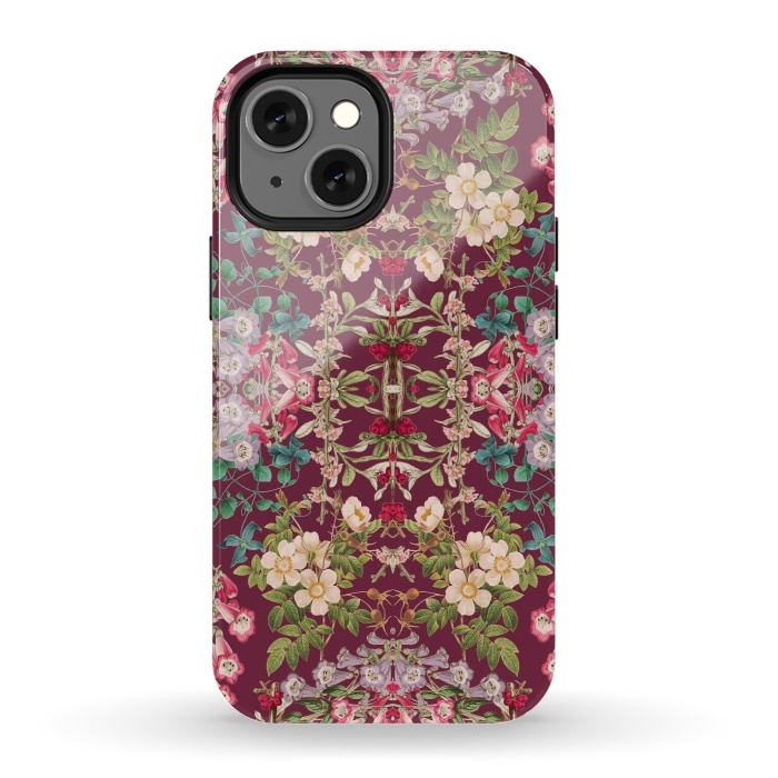 iPhone 13 mini StrongFit Winter Bloom by Zala Farah