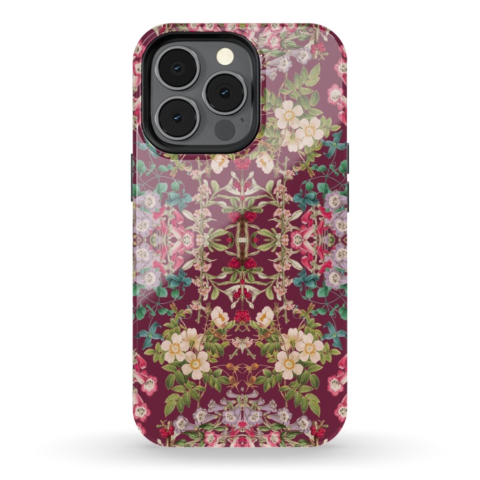 iPhone 13 pro StrongFit Winter Bloom by Zala Farah
