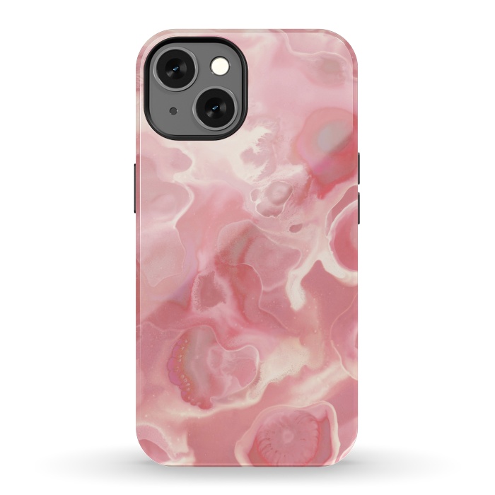 iPhone 13 StrongFit Melted Strawberry Cream by Micklyn Le Feuvre