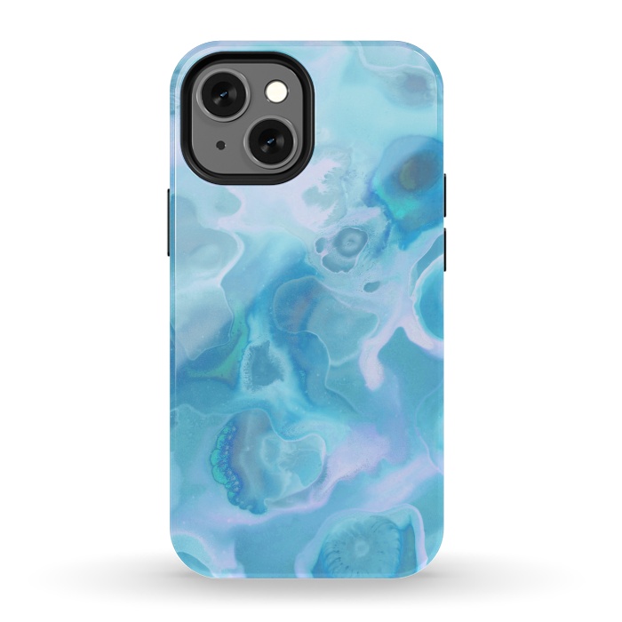 iPhone 13 mini StrongFit Lavender's Blue by Micklyn Le Feuvre