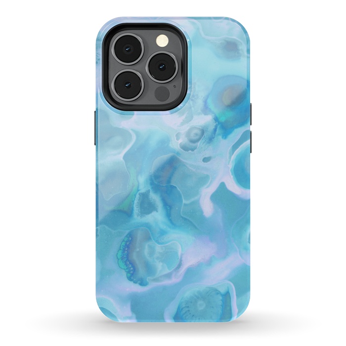 iPhone 13 pro StrongFit Lavender's Blue by Micklyn Le Feuvre