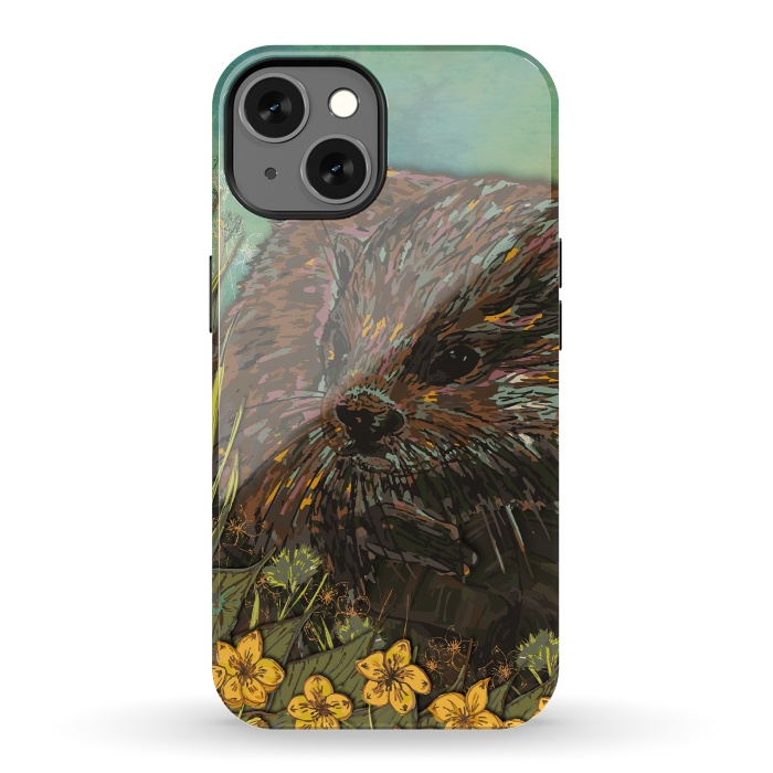 iPhone 13 StrongFit Otter by Lotti Brown