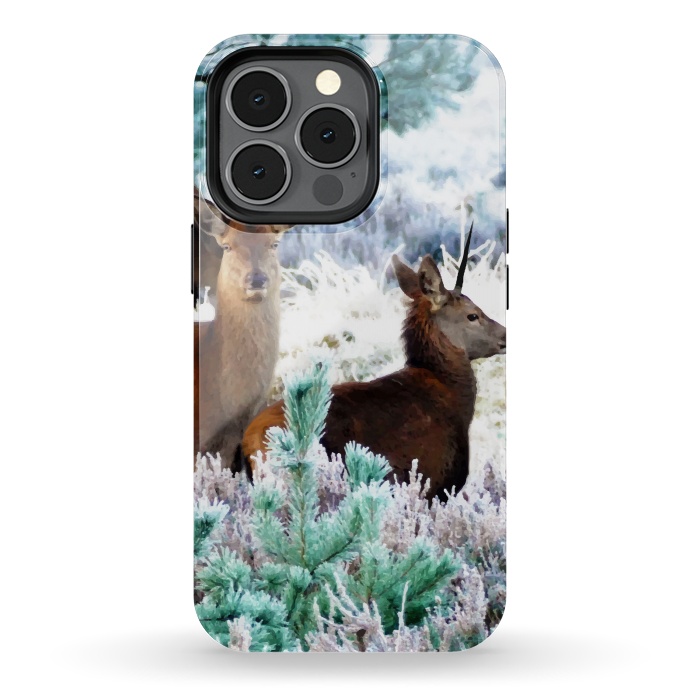 iPhone 13 pro StrongFit Unicorn Deer by Uma Prabhakar Gokhale