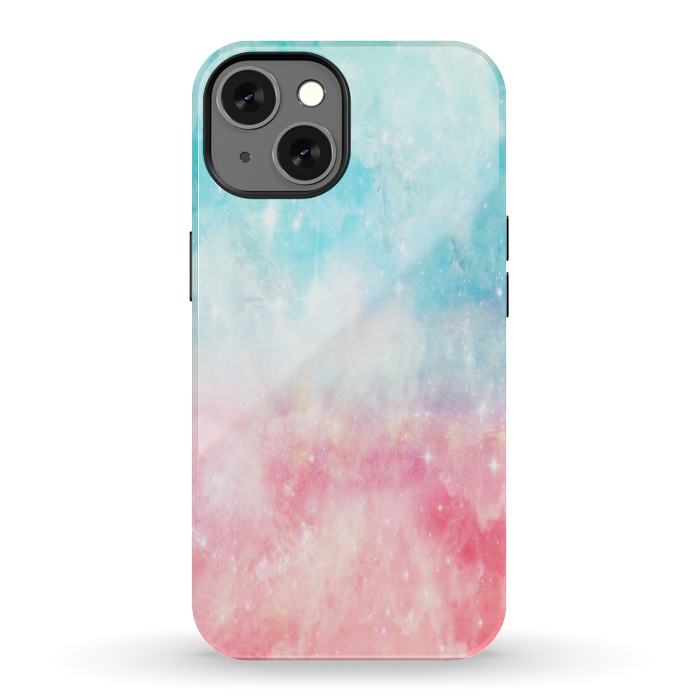 iPhone 13 StrongFit Blue pink galaxy by Jms