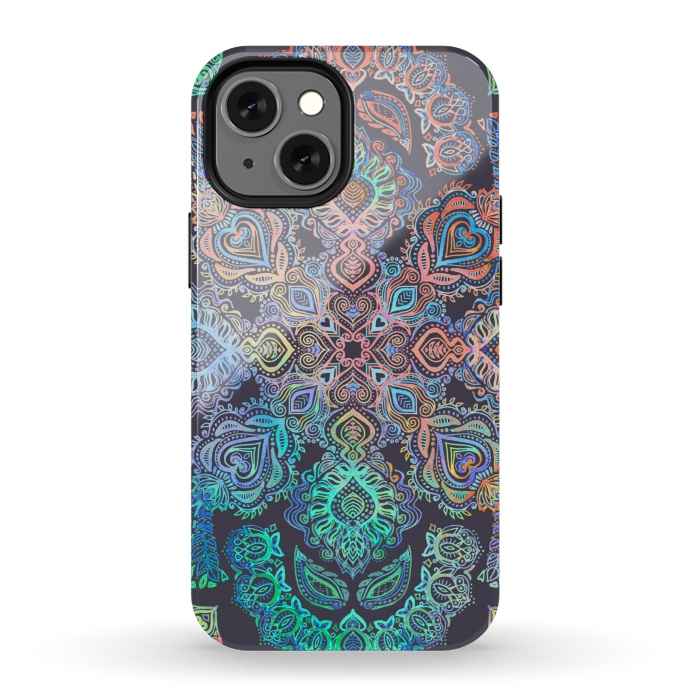 iPhone 13 mini StrongFit Boho Intense by Micklyn Le Feuvre