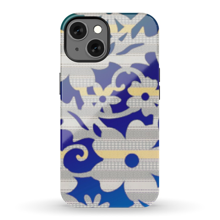 iPhone 13 StrongFit Patterned floral by Kashmira Baheti