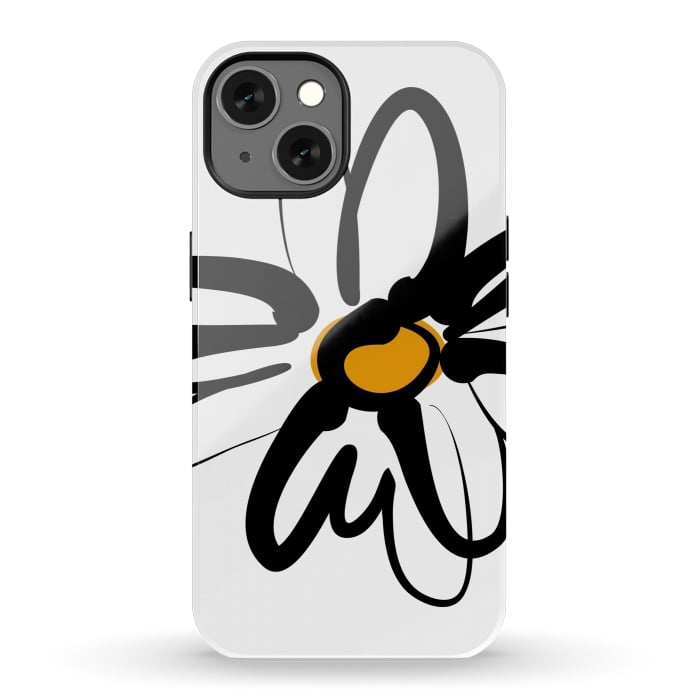 iPhone 13 StrongFit Doodle Daisy by Majoih