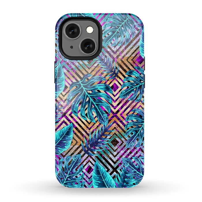 iPhone 13 mini StrongFit Tropical IX by Art Design Works