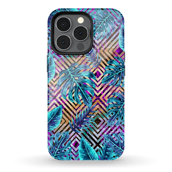 iPhone 13 pro StrongFit Tropical IX by Art Design Works