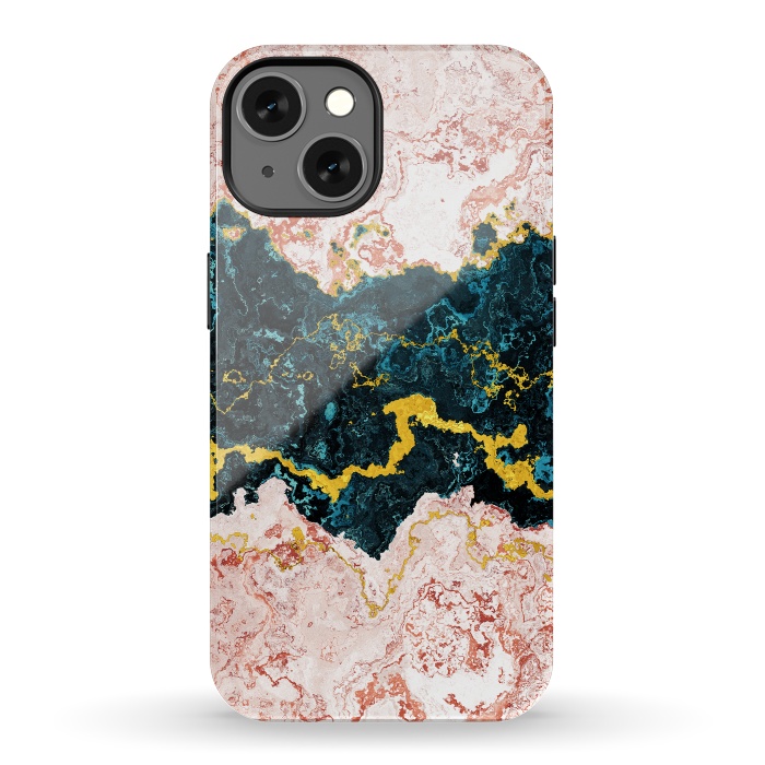 iPhone 13 StrongFit Abstract Marble I by Art Design Works