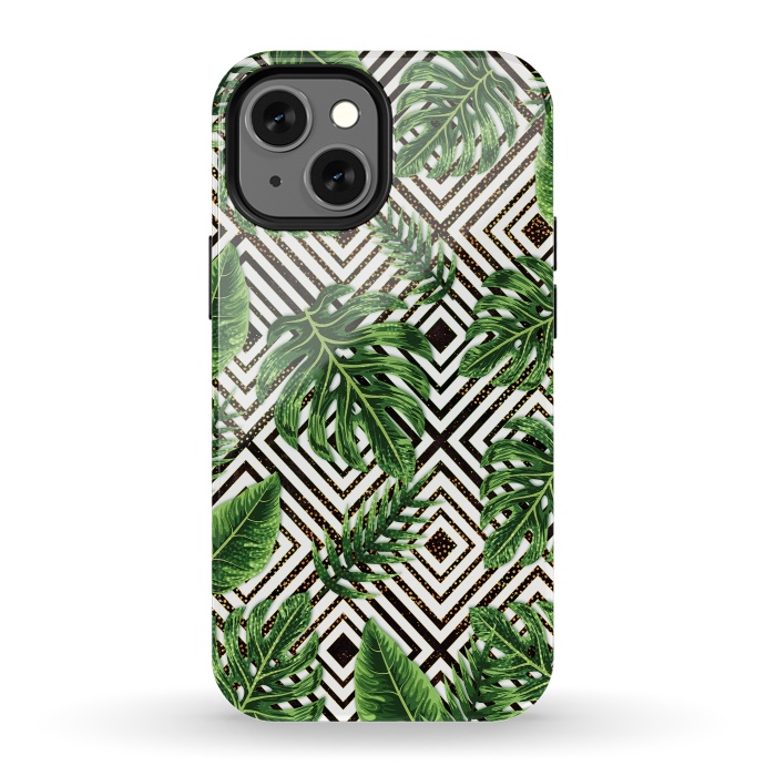 iPhone 13 mini StrongFit Tropical VII by Art Design Works
