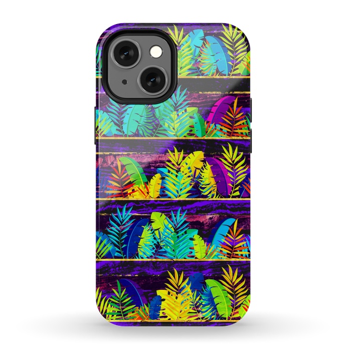 iPhone 13 mini StrongFit Tropical XIII by Art Design Works
