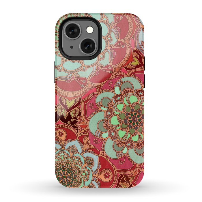 iPhone 13 mini StrongFit Baroque Obsession 2 by Micklyn Le Feuvre