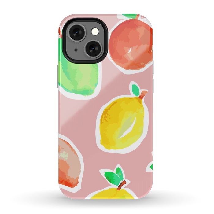 iPhone 13 mini StrongFit Lemon Crush 3 by MUKTA LATA BARUA