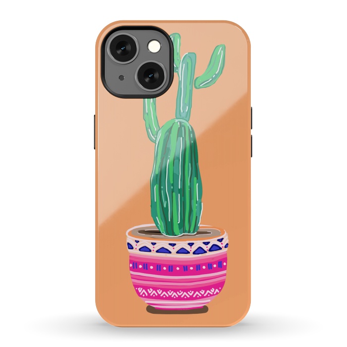 iPhone 13 StrongFit Cacti Plant by MUKTA LATA BARUA