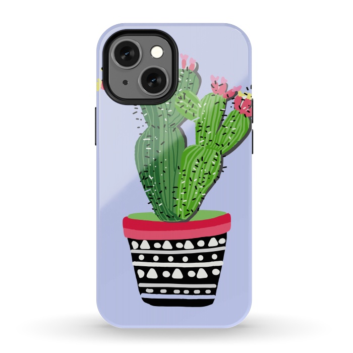 iPhone 13 mini StrongFit Cacti Love 4 by MUKTA LATA BARUA