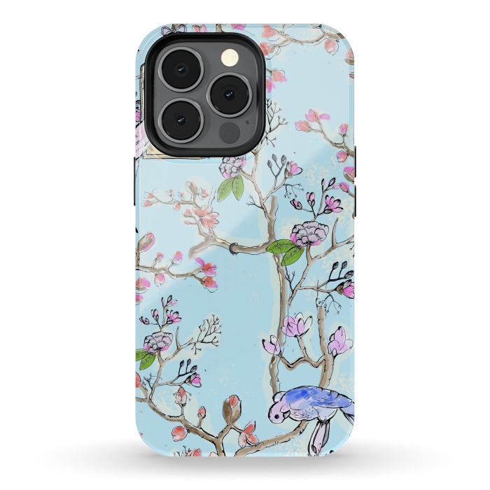 iPhone 13 pro StrongFit Victorian Garden 3 by MUKTA LATA BARUA