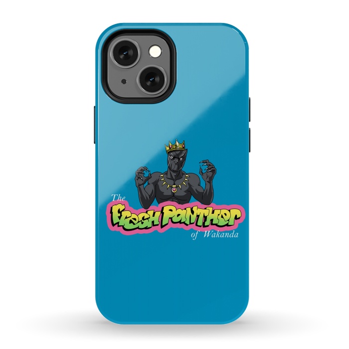 iPhone 13 mini StrongFit The Fresh Panther of Wakanda by Vincent Patrick Trinidad