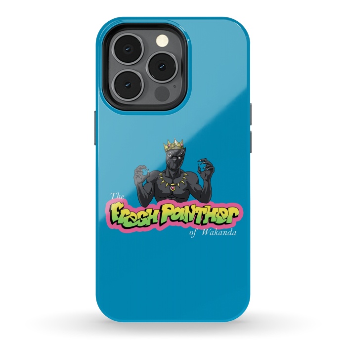 iPhone 13 pro StrongFit The Fresh Panther of Wakanda by Vincent Patrick Trinidad