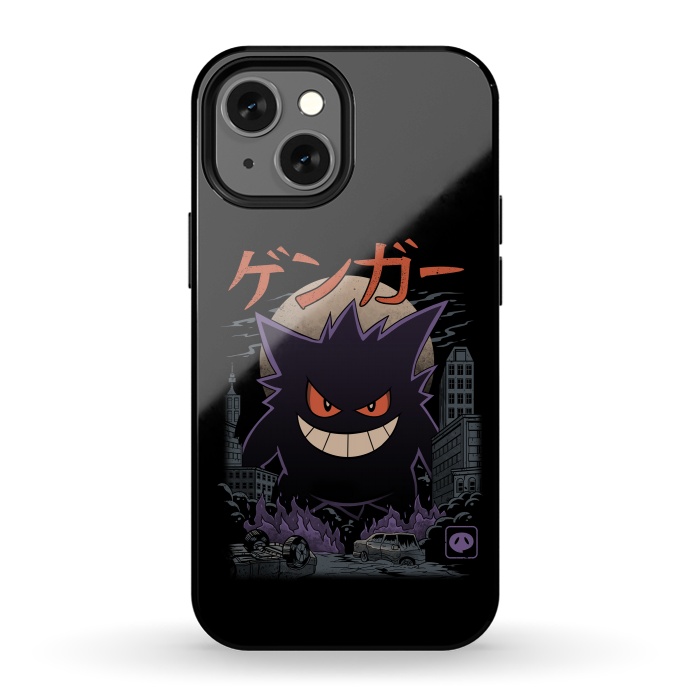 iPhone 13 mini StrongFit Ghost Kaiju by Vincent Patrick Trinidad