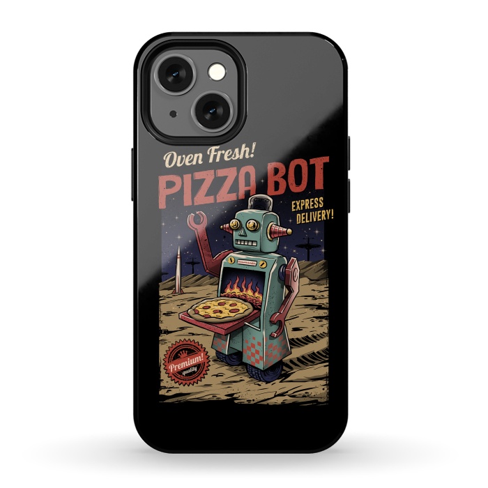 iPhone 13 mini StrongFit Pizza Bot by Vincent Patrick Trinidad